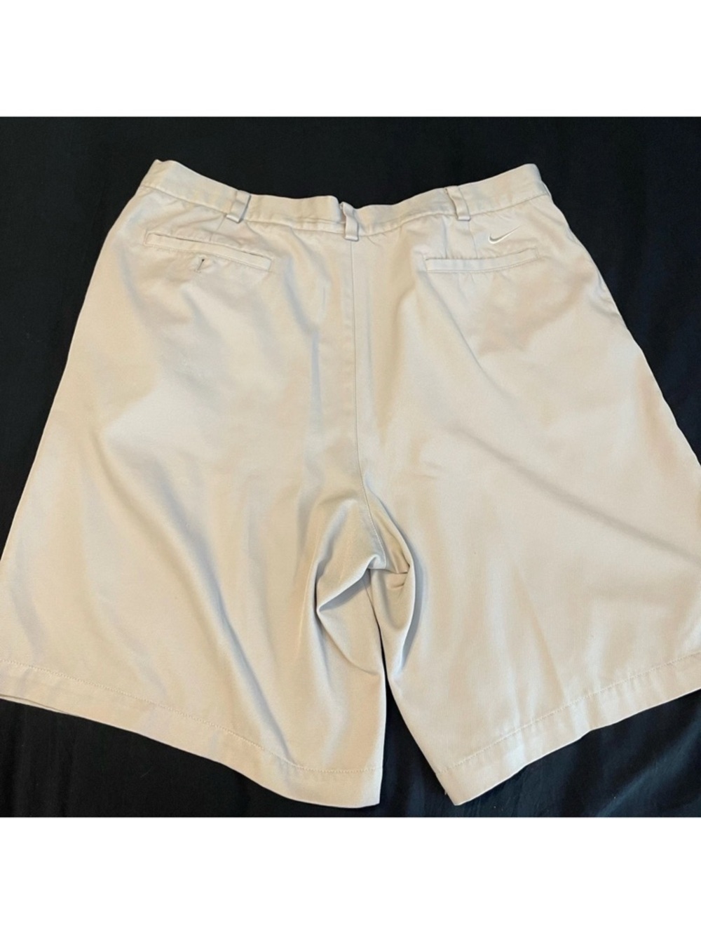 2 Pair Nike Golf Tour Performance Golf Shorts Size 38 Gray & Tan Dri-Fit Men’s - Picture 7 of 16
